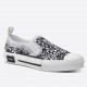 Dior Men's B23 Slip-On Sneakers In Canvas with Shawn Embroidery