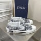 Dior Men's B23 Slip-On Sneakers In Canvas with Shawn Embroidery