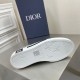 Dior Men's B23 Low-top Sneakers In Canvas with Arsham Motif