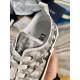 Dior Men's B23 Low-top Sneakers In White and Black Oblique Canvas