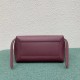 Celine Micro Belt Bag In Bordeaux Grained Calfskin