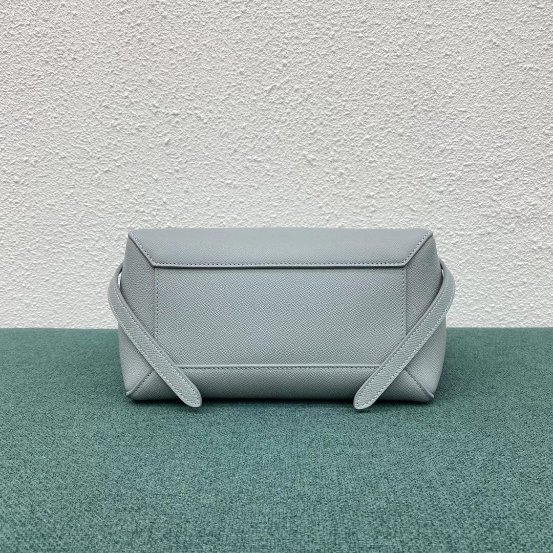 Celine Micro Belt Bag In Mineral Grained Calfskin