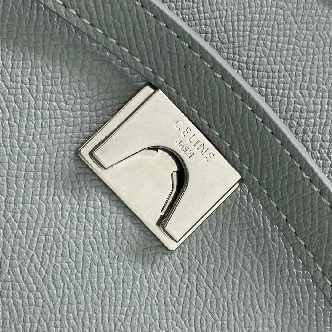 Celine Micro Belt Bag In Mineral Grained Calfskin