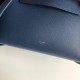 Celine Micro Belt Bag In Navy Blue Grained Calfskin