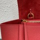 Celine Micro Belt Bag In Red Grained Calfskin