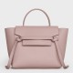 Celine Micro Belt Bag In Vintage Pink Grained Calfskin