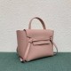 Celine Micro Belt Bag In Vintage Pink Grained Calfskin