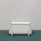 Celine Micro Belt Bag In White Grained Calfskin