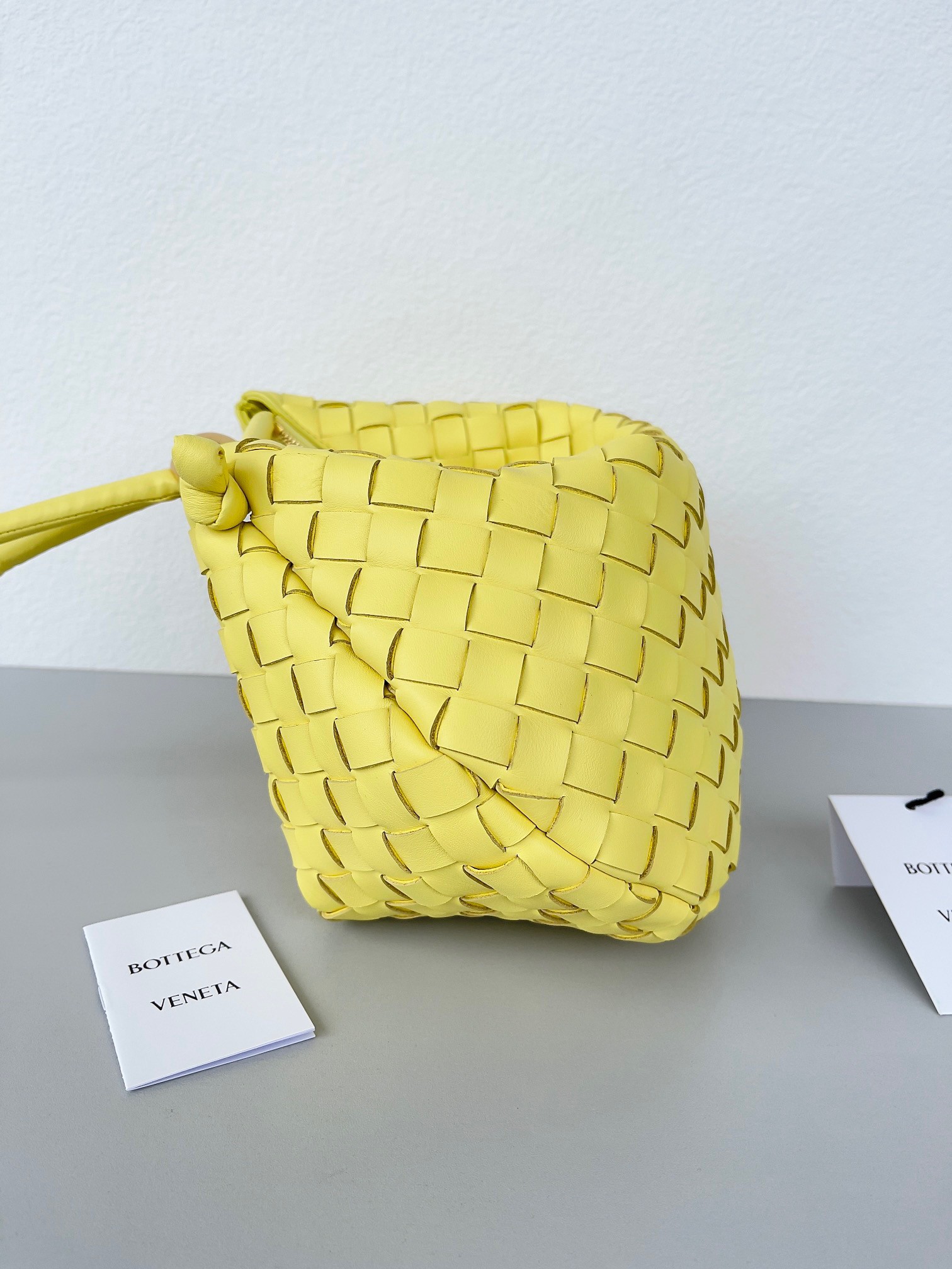 Bottega Veneta Turn Bag In Lantern Intrecciato Lambskin