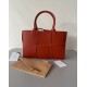 Bottega Veneta Arco Small Tote In Maple Intrecciato Lambskin