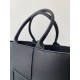 Bottega Veneta Arco Medium Tote In Black Intrecciato Calfskin