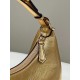 Fendi Fendigraphy Small Hobo Bag In Gold Metallic Leather