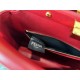 Fendi Peekaboo Mini Bag In Red Nappa Leather