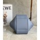 Loewe Small Hammock Bag In Atlantic Blue Calfskin