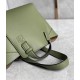 Loewe Hammock Nugget Bag In Avocado Green Calfskin