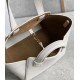 Loewe Hammock Nugget Bag In White Calfskin