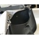 Hermes Evelyne III Mini Bag In Black Clemence Leather