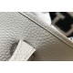 Hermes Evelyne III Mini Bag In Pearl Grey Clemence Leather