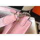 Hermes Evelyne III Mini Bag In Pink Clemence Leather