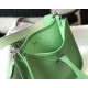 Hermes Evelyne III Mini Bag In Vert Criquet Clemence Leather