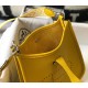 Hermes Evelyne III Mini Bag In Yellow Clemence Leather