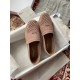 Dior Granville Espadrilles In Nude Mesh Embroidery