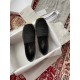 Dior Granville Espadrilles In Black Mesh Embroidery