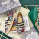 Dior Granville Espadrilles In Mille Fleurs Embroidered Cotton