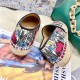 Dior Granville Espadrilles In Mille Fleurs Embroidered Cotton