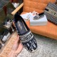 Dior Granville Espadrilles In Blue Oblique Embroidered Cotton