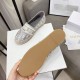 Dior Granville Espadrilles In Grey Oblique Embroidered Cotton