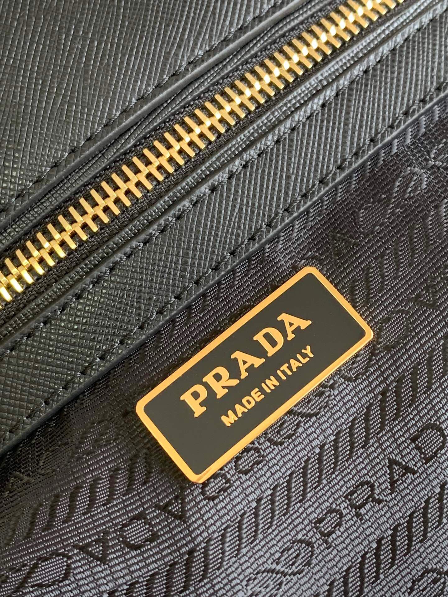 Prada Galleria Small Bag In Jacquard Fabric