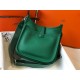 Hermes Evelyne III 29 Bag In Vert Vertigo Clemence Leather