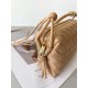 Bottega Veneta Loop Mini Bag In Almond Intrecciato Lambskin