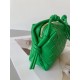 Bottega Veneta Loop Mini Bag In Green Intrecciato Lambskin