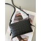 Bottega Veneta Loop Mini Bag In Black Intrecciato Lambskin