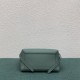 Celine Belt Nano Bag In Celadon Grained Calfskin