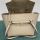 Celine Belt Nano Bag In Light Beige Grained Calfskin