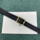 Celine Belt Nano Bag In Black Grained Calfskin