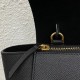 Celine Belt Nano Bag In Black Grained Calfskin