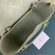 Celine Belt Nano Bag In Sage Grained Calfskin