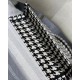 Dior Medium Book Tote Bag In Black Houndstooth Embroidery