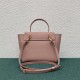 Celine Belt Nano Bag In Vintage Pink Grained Calfskin