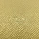 Celine Belt Nano Bag In Yellow Grained Calfskin