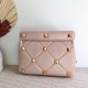 Valentino Roman Stud Medium Chain Bag In Pink Nappa Leather