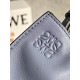 Loewe Flamenco Clutch Bag In Atlantic Blue Calfskin