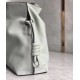 Loewe Flamenco Clutch Bag In Ash Grey Calfskin