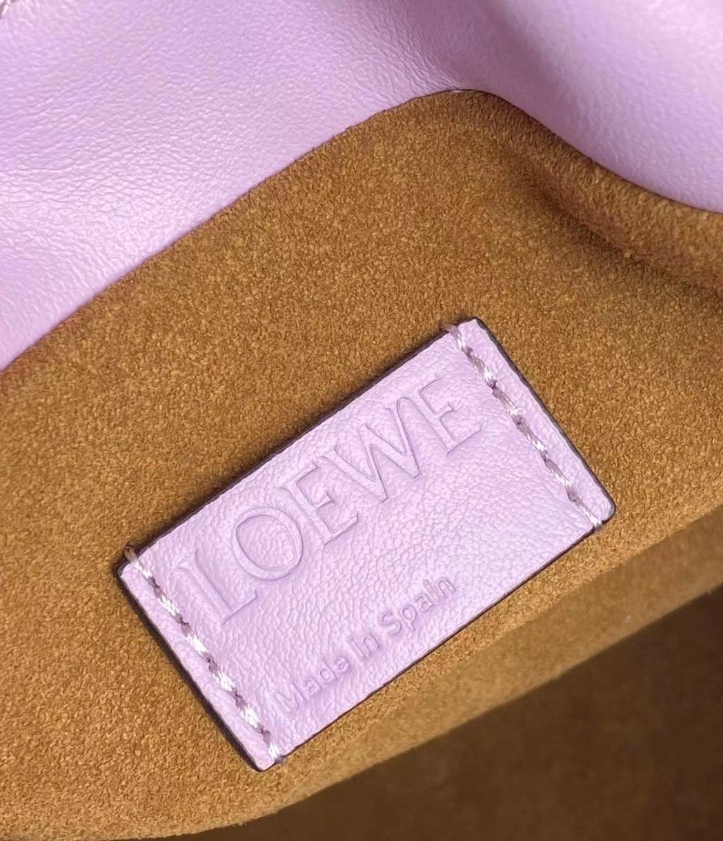 Loewe Flamenco Clutch Bag In Bloom Orchid Calfskin