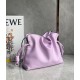 Loewe Flamenco Clutch Bag In Bloom Orchid Calfskin