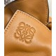 Loewe Flamenco Clutch Bag In Brown Calfskin